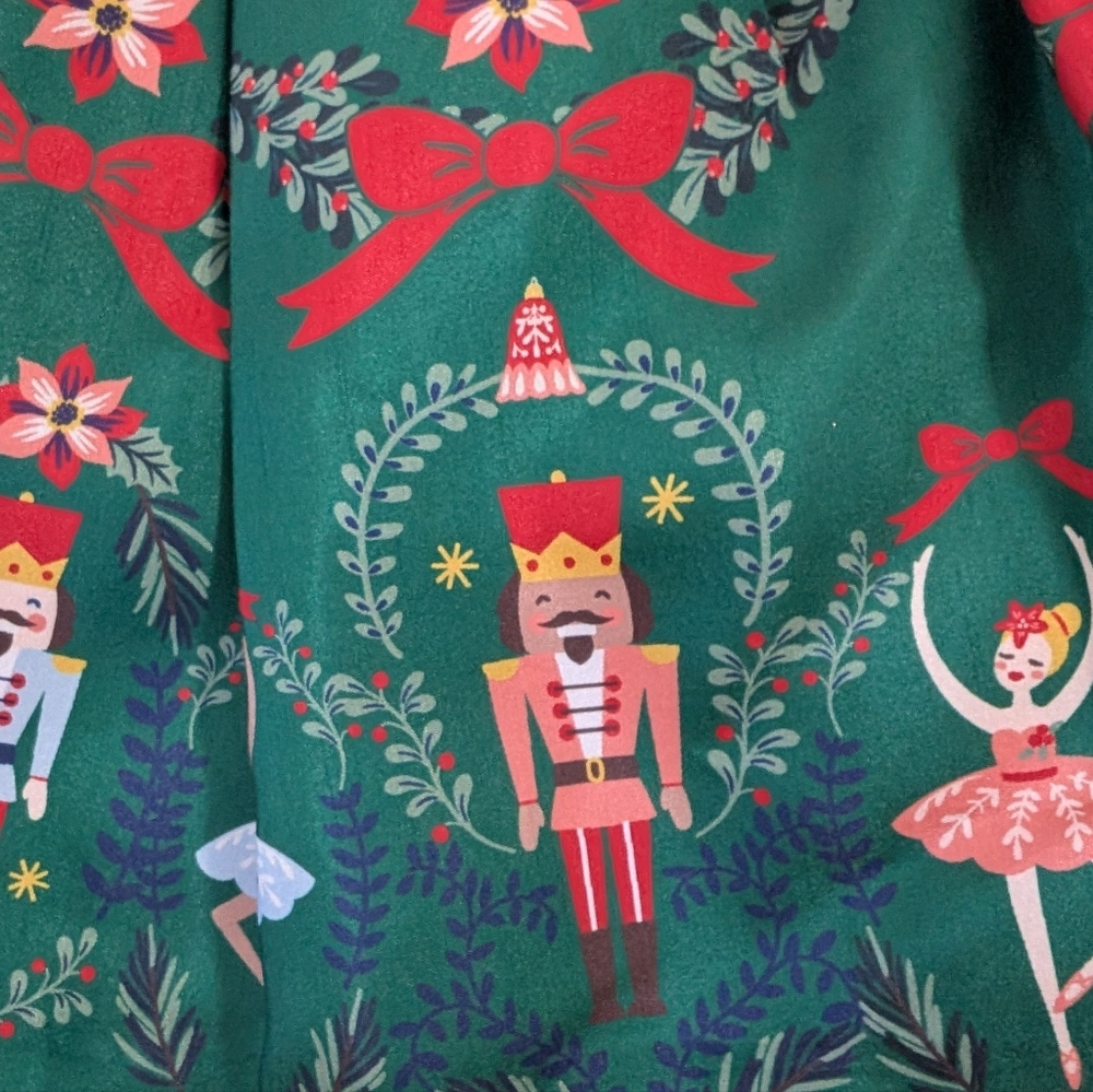 NEW....Iris & Ivy Toddler Nutcracker Stripe Long Sleeve Party Dress....12 Months - Picture 6 of 10